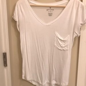 American Eagle soft and sexy white tee